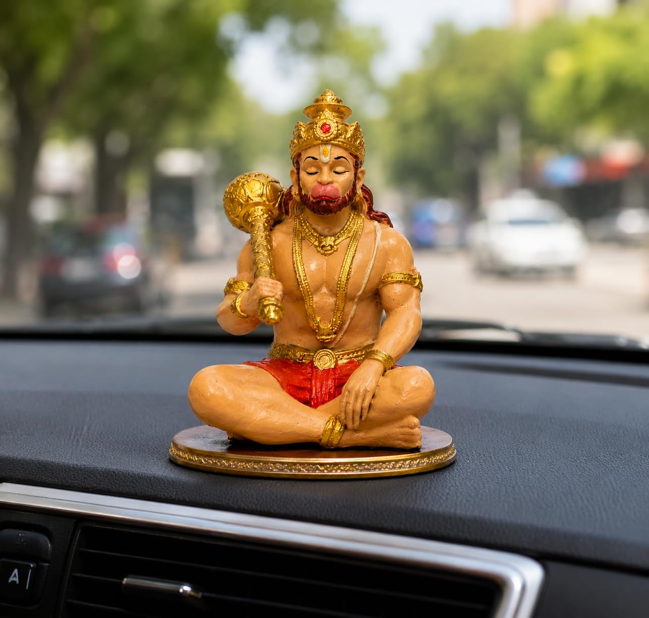 Hanuman Murti Idol for Car Dashboard, Home & Office Desk |