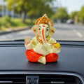 Ganesha Idol for Car Dashboard & Home Decor – | Golden
