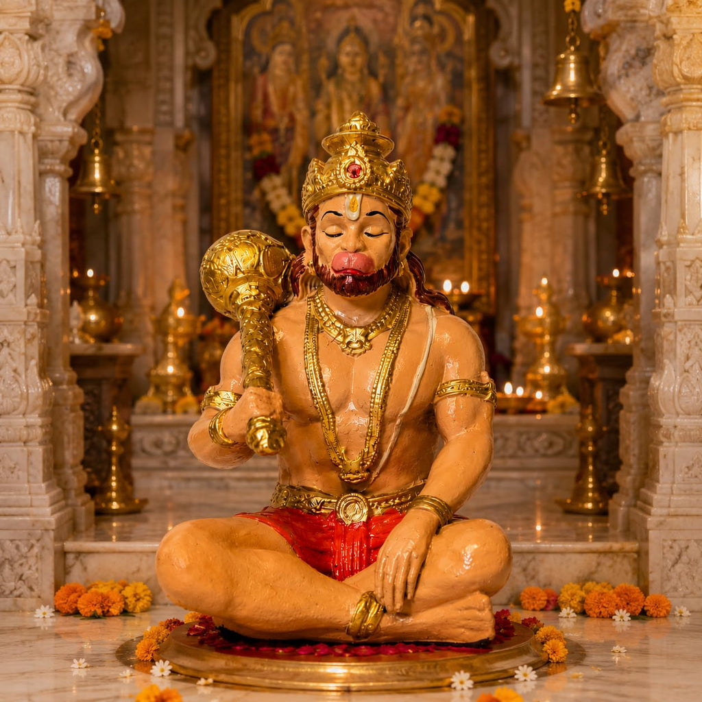 Hanuman Murti Idol for Car Dashboard, Home & Office Desk |