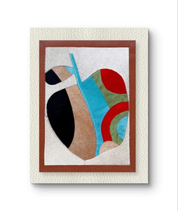 SETHI AESTHETIC Luxury Leather Surfing Wall Art Frame for Home & Office Wall Decor | 12x16 Inch Decorative Wall Décor | Premium Leather Artwork with MDF Base