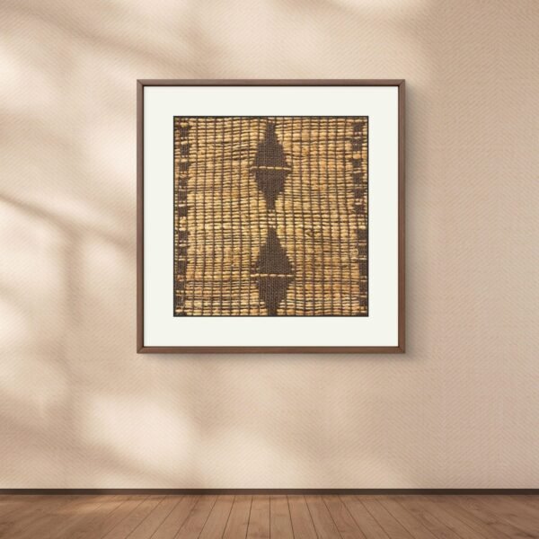SETHI AESTHETIC Handmade Designer Fabric Wall Art Frame for Home Decor | Handmade Jute Rope Designer Wall Decor | Art Boho Decor Decorative Wall Art - Image 3