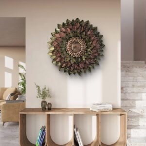 Sethi Aesthetic Metal Sunflower ( Multicolor)